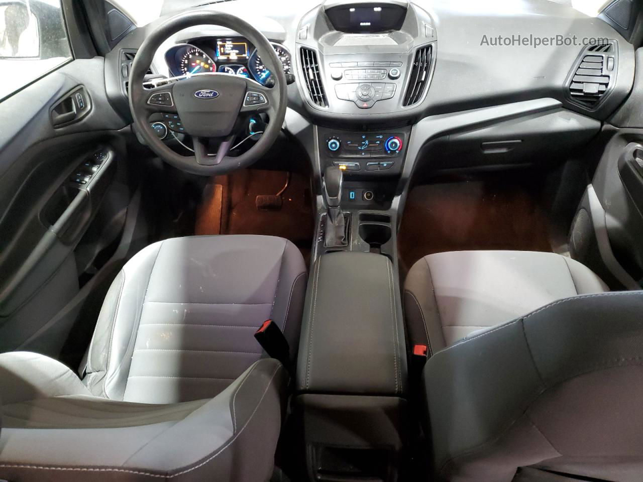 2019 Ford Escape S Серый vin: 1FMCU0F70KUC04455