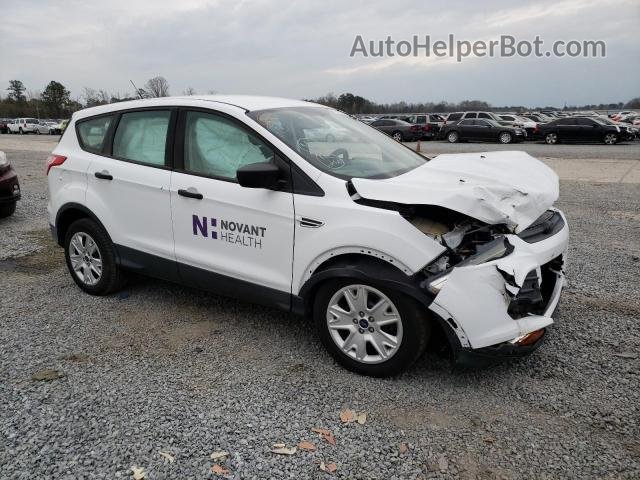 2013 Ford Escape S Белый vin: 1FMCU0F71DUC72749