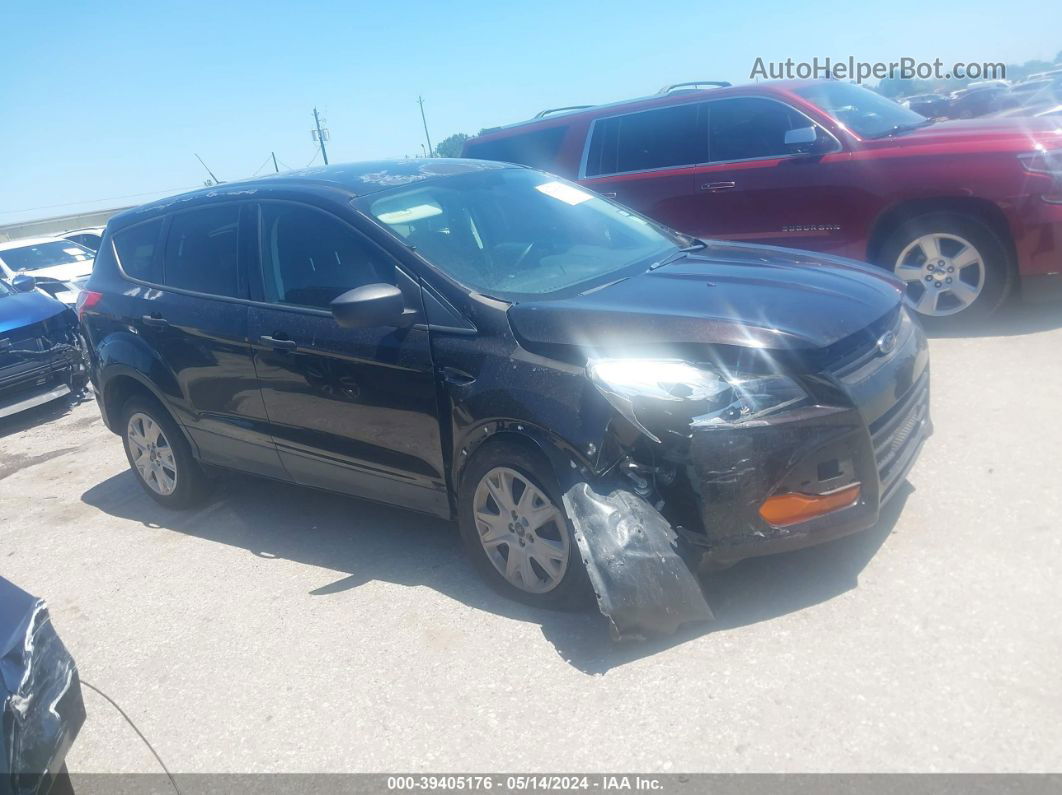 2013 Ford Escape S Black vin: 1FMCU0F71DUD12408