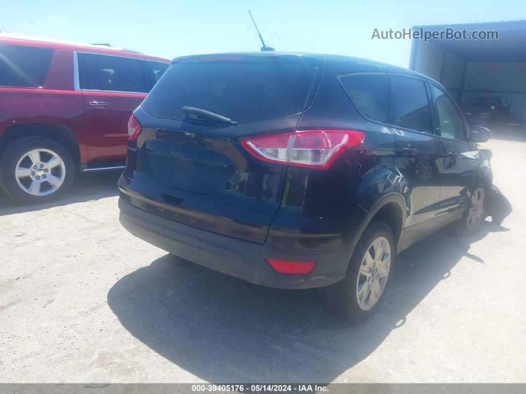 2013 Ford Escape S Black vin: 1FMCU0F71DUD12408