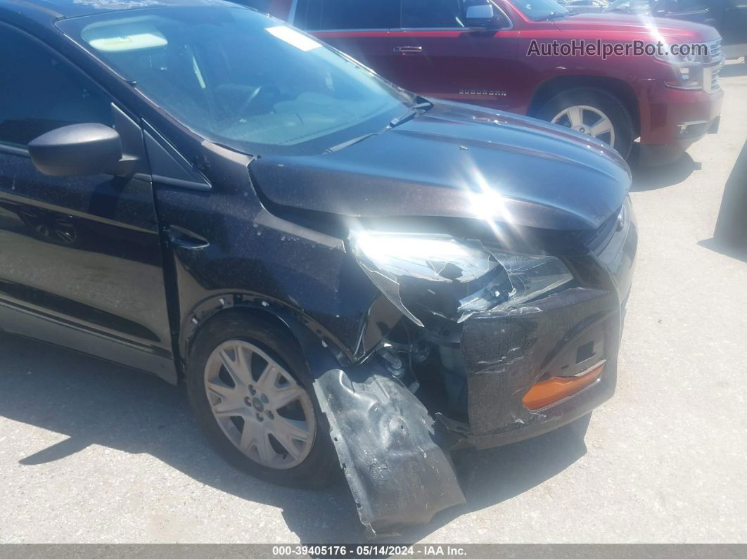 2013 Ford Escape S Black vin: 1FMCU0F71DUD12408