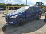 2014 Ford Escape S Blue vin: 1FMCU0F71EUD02897