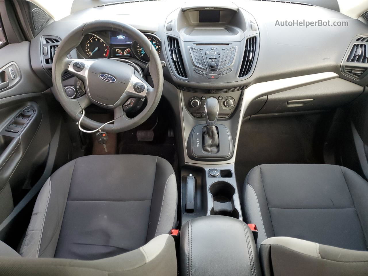 2014 Ford Escape S Белый vin: 1FMCU0F71EUD56166