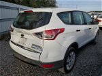 2014 Ford Escape S Белый vin: 1FMCU0F71EUD56166