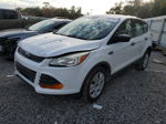 2014 Ford Escape S Белый vin: 1FMCU0F71EUD56166