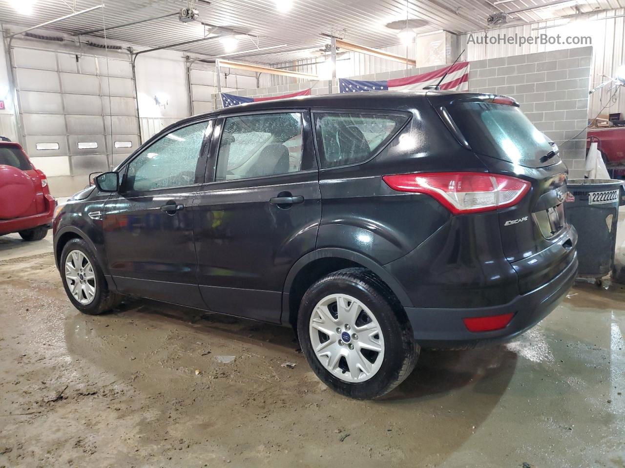 2014 Ford Escape S Black vin: 1FMCU0F71EUD65448