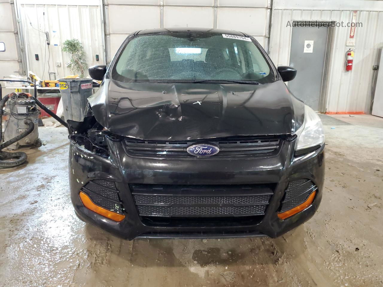 2014 Ford Escape S Black vin: 1FMCU0F71EUD65448