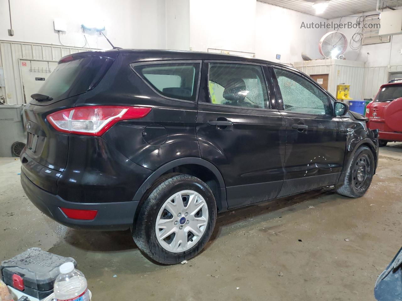 2014 Ford Escape S Black vin: 1FMCU0F71EUD65448