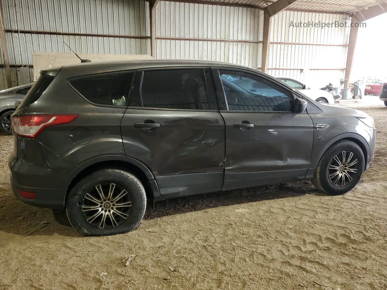 2015 Ford Escape S Charcoal vin: 1FMCU0F71FUA77866