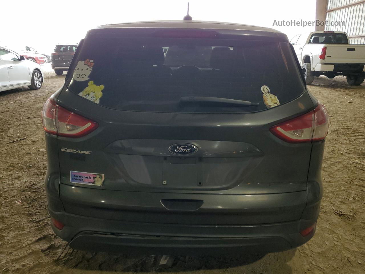 2015 Ford Escape S Charcoal vin: 1FMCU0F71FUA77866