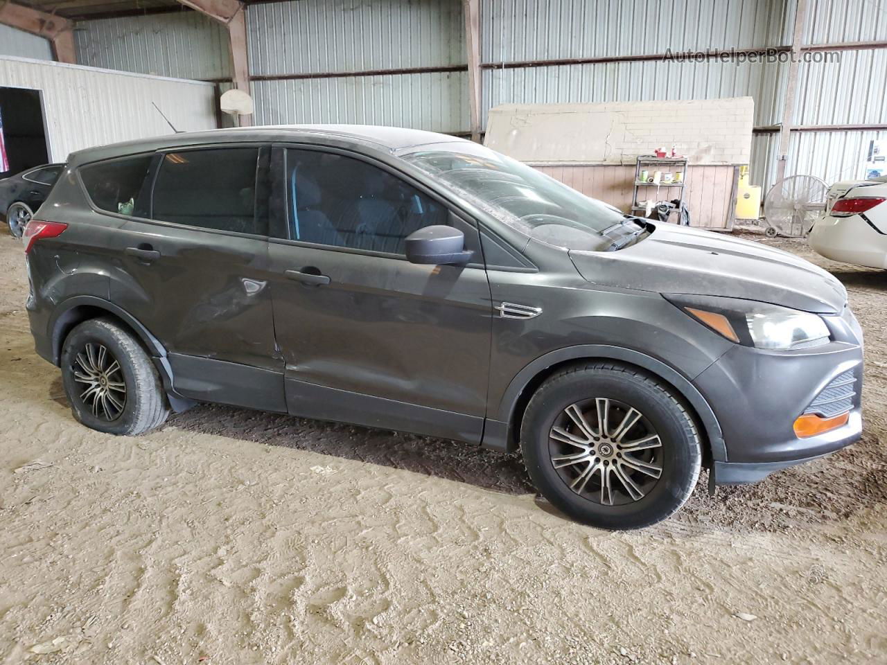 2015 Ford Escape S Charcoal vin: 1FMCU0F71FUA77866