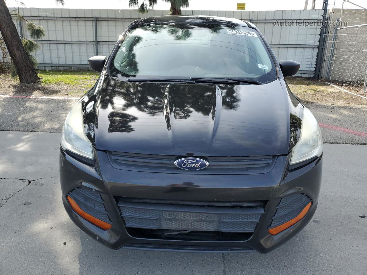 2015 Ford Escape S Black vin: 1FMCU0F71FUC43626