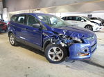 2015 Ford Escape S Blue vin: 1FMCU0F71FUC55548