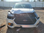 2019 Ford Escape S Silver vin: 1FMCU0F71KUB31998