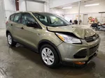 2013 Ford Escape S Green vin: 1FMCU0F72DUA59177