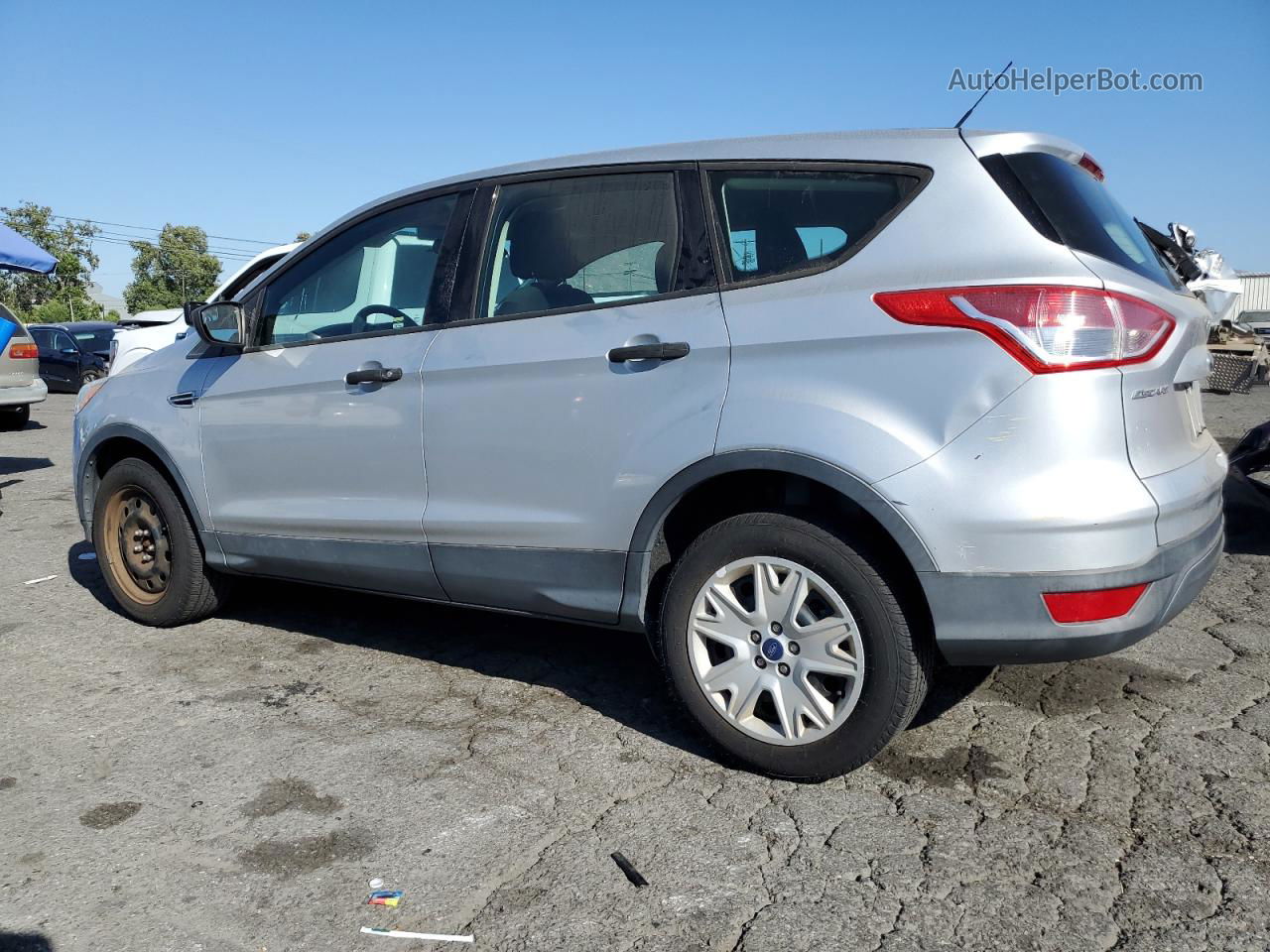 2013 Ford Escape S Silver vin: 1FMCU0F72DUB01072