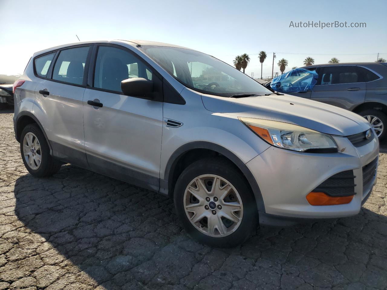 2013 Ford Escape S Silver vin: 1FMCU0F72DUB01072