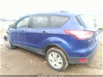 2013 Ford Escape S Blue vin: 1FMCU0F72DUD88011