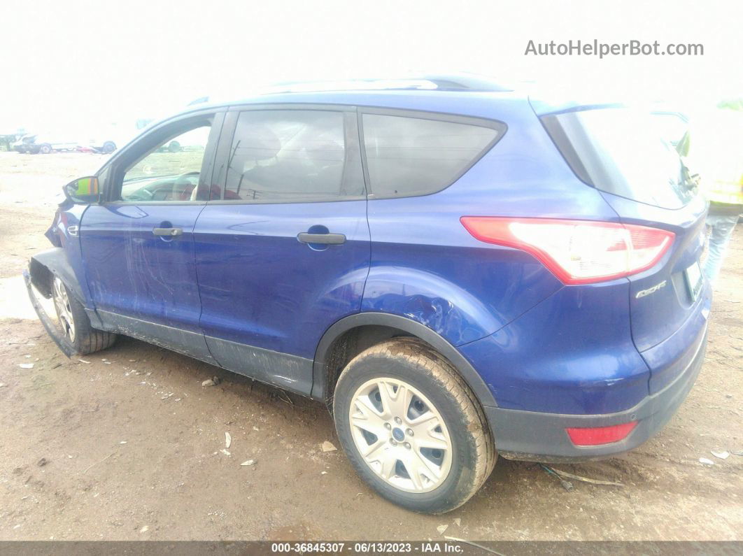 2013 Ford Escape S Синий vin: 1FMCU0F72DUD88011