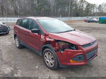 2014 Ford Escape S Red vin: 1FMCU0F72EUB68790