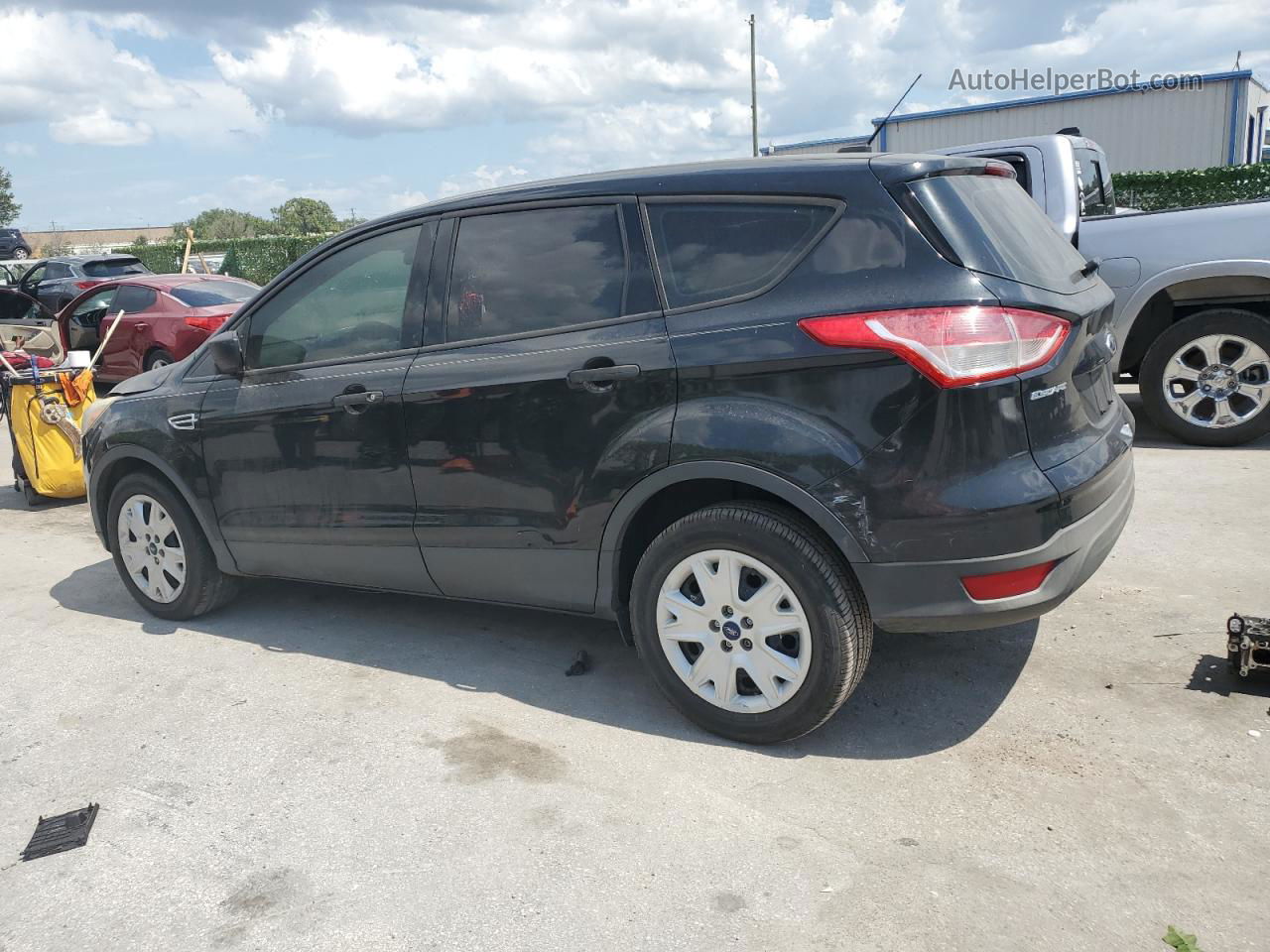 2015 Ford Escape S Black vin: 1FMCU0F72FUA22309