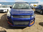 2015 Ford Escape S Blue vin: 1FMCU0F72FUB46273