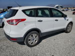 2015 Ford Escape S Белый vin: 1FMCU0F72FUB74008