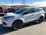 2015 Ford Escape S White vin: 1FMCU0F72FUC04687