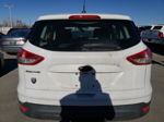 2015 Ford Escape S White vin: 1FMCU0F72FUC04687