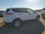 2016 Ford Escape S White vin: 1FMCU0F72GUA52492