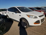 2016 Ford Escape S White vin: 1FMCU0F72GUA52492