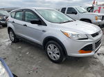 2016 Ford Escape S Silver vin: 1FMCU0F72GUA84326