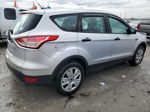 2016 Ford Escape S Silver vin: 1FMCU0F72GUA84326