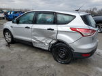 2016 Ford Escape S Silver vin: 1FMCU0F72GUA84326