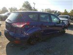 2016 Ford Escape S Blue vin: 1FMCU0F72GUB04266