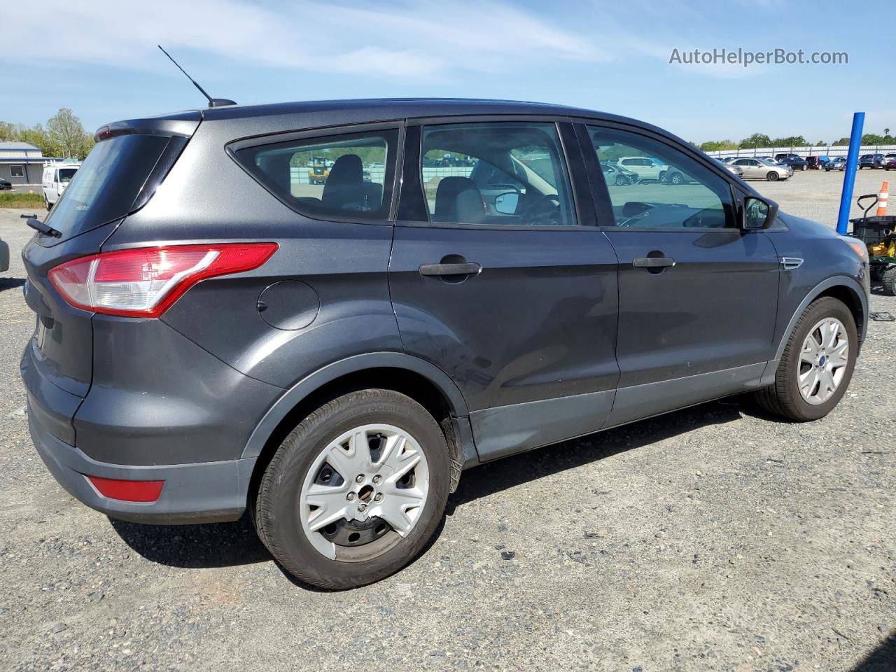 2016 Ford Escape S Серый vin: 1FMCU0F72GUB39065