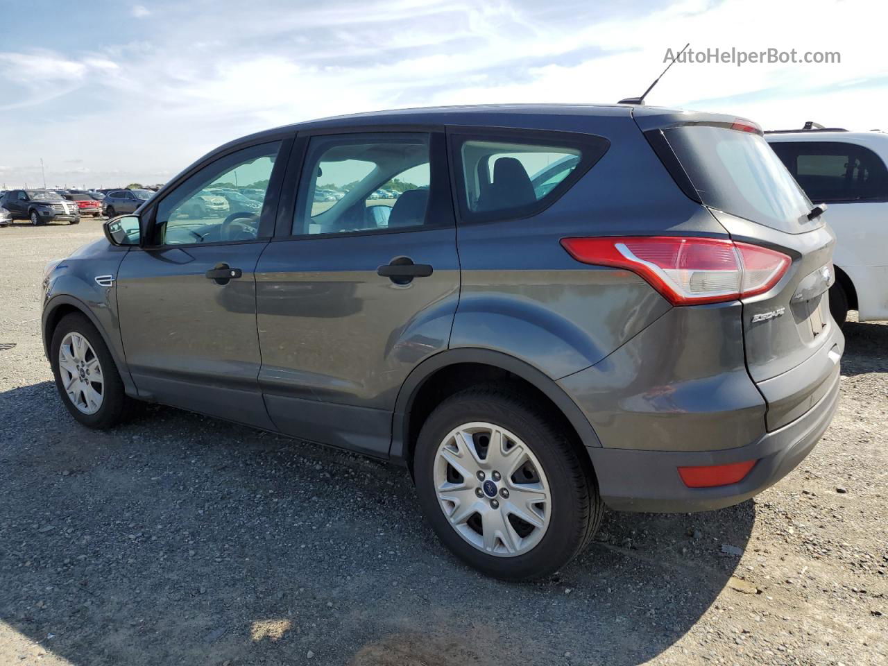 2016 Ford Escape S Gray vin: 1FMCU0F72GUB39065