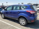 2016 Ford Escape S Синий vin: 1FMCU0F72GUC11818
