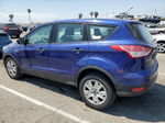 2016 Ford Escape S Blue vin: 1FMCU0F72GUC11818