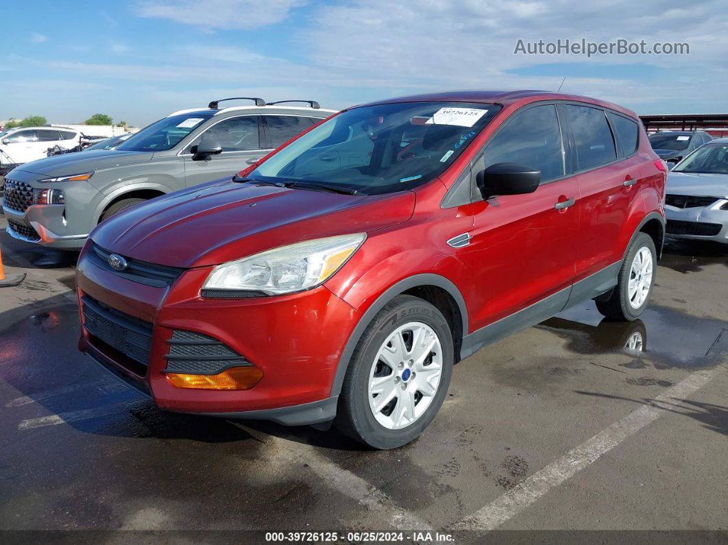 2016 Ford Escape S Orange vin: 1FMCU0F72GUC60047