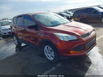 2016 Ford Escape S Orange vin: 1FMCU0F72GUC60047