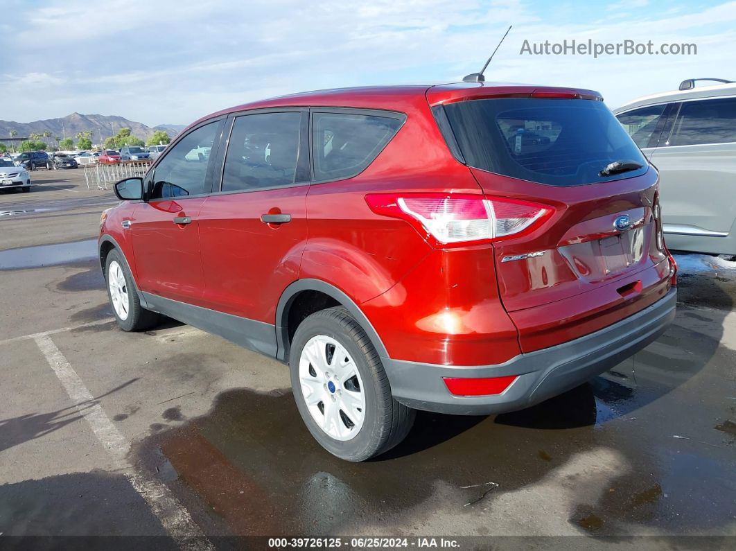 2016 Ford Escape S Orange vin: 1FMCU0F72GUC60047