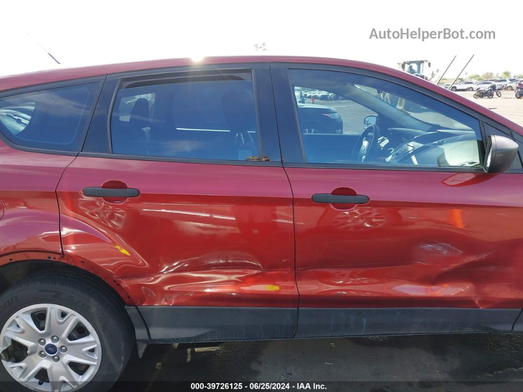 2016 Ford Escape S Orange vin: 1FMCU0F72GUC60047