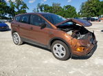 2017 Ford Escape S Orange vin: 1FMCU0F72HUA46354