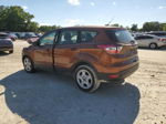 2017 Ford Escape S Orange vin: 1FMCU0F72HUA46354