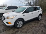 2017 Ford Escape S Белый vin: 1FMCU0F72HUB30206