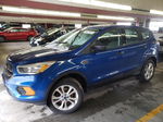 2017 Ford Escape S Blue vin: 1FMCU0F72HUC61670