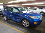 2017 Ford Escape S Blue vin: 1FMCU0F72HUC61670