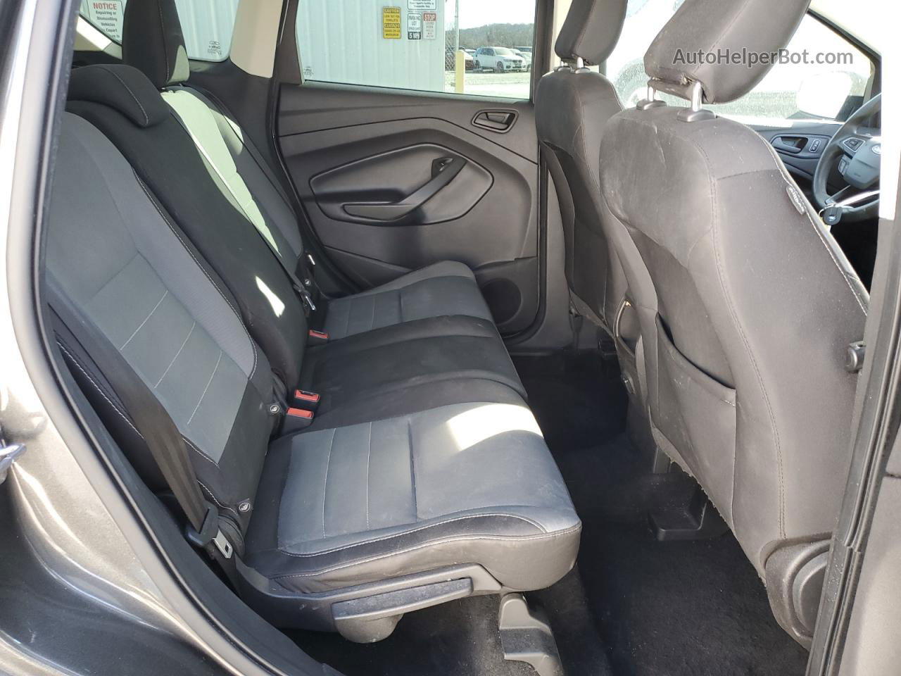 2019 Ford Escape S Gray vin: 1FMCU0F72KUA18318