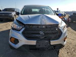 2019 Ford Escape S Silver vin: 1FMCU0F72KUB02848